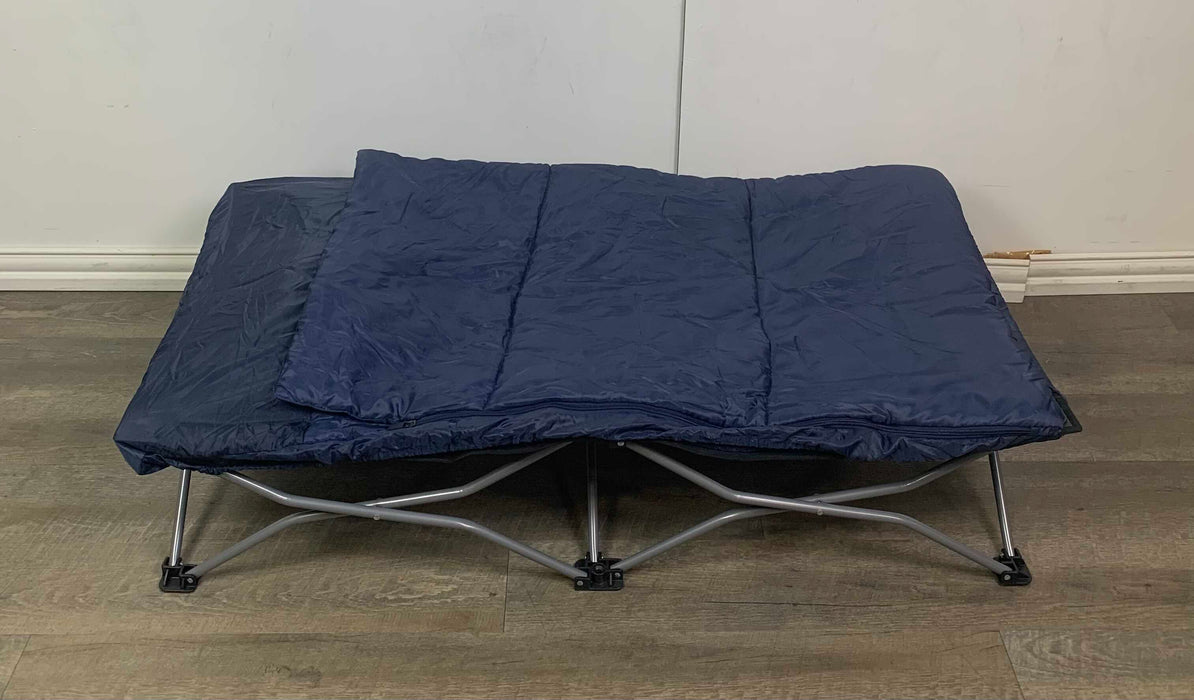 used Regalo My Cot Portable Toddler Bed, Includes Sleeping Bag And Travel Case