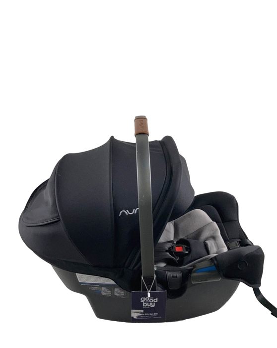 Shop Nuna PIPA rx Infant Car Seat with RELX Base, 2021, Caviar at Goodbuygears