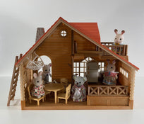 used Calico Critters Lakeside Lodge