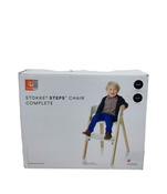 Shop Stokke Steps Chair, Black at Goodbuygears