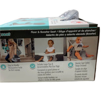 Shop Upseat Baby Floor Chair and Booster Seat with Tray, Grey at Goodbuygears