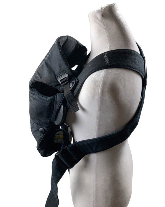 Shop BabyBjorn Baby Carrier Mini, Black Cotton at Goodbuygears