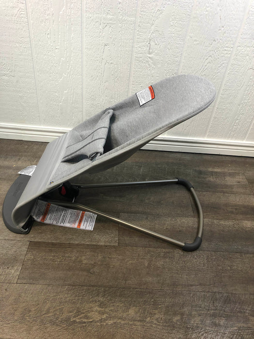Shop BabyBjorn Bouncer Bliss, Light Grey, 3D Jersey at Goodbuygears