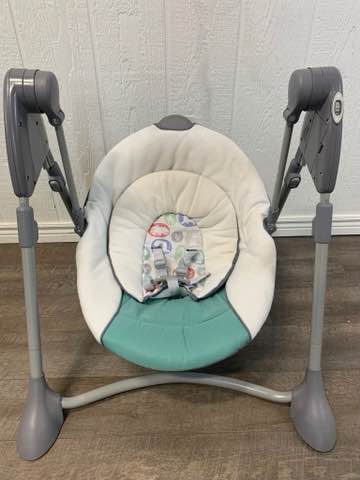 used Graco Swing By Me Portable Swing