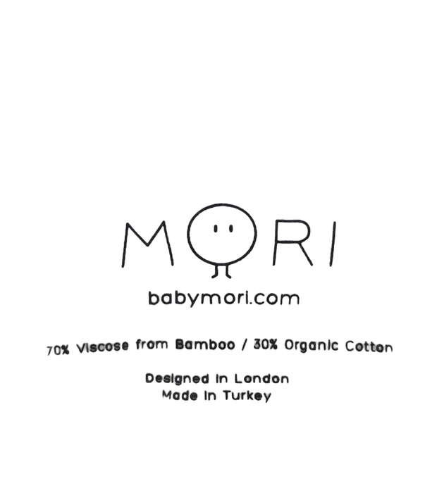 Shop MORI Newborn Swaddle Sack, Blue Stripe at Goodbuygears