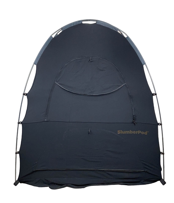 Shop SlumberPod 3.0 Sleep Canopy with Fan, Black with Gray Accents at Goodbuygears