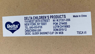 Shop Delta Children Deluxe Gliding Bassinet at Goodbuygears