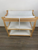 secondhand Badger Basket Sleigh Style Changing Table