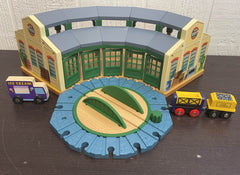secondhand Fisher Price Thomas & Friends Wood Tidmouth Sheds