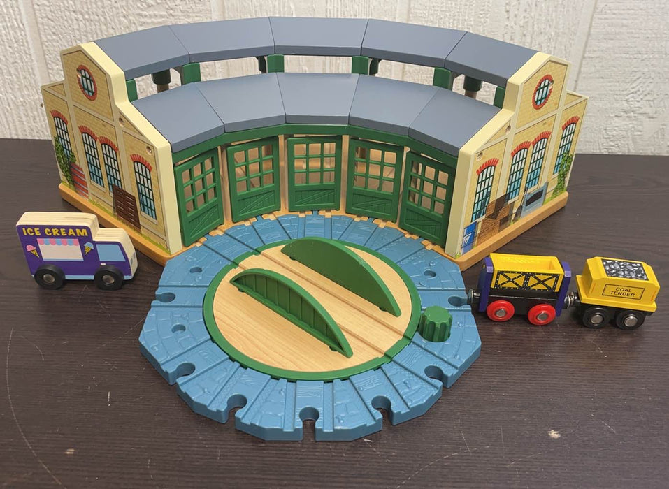 secondhand Fisher Price Thomas & Friends Wood Tidmouth Sheds