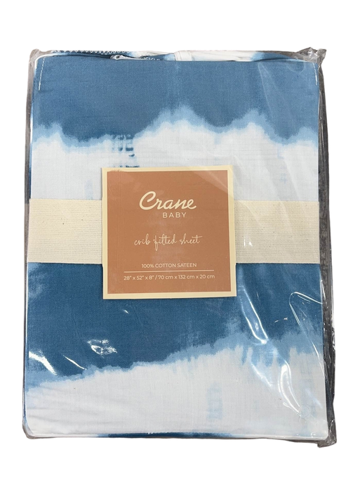 Shop Crane Baby Crib Fitted Sheet, Caspian Tie Dye at Goodbuygears