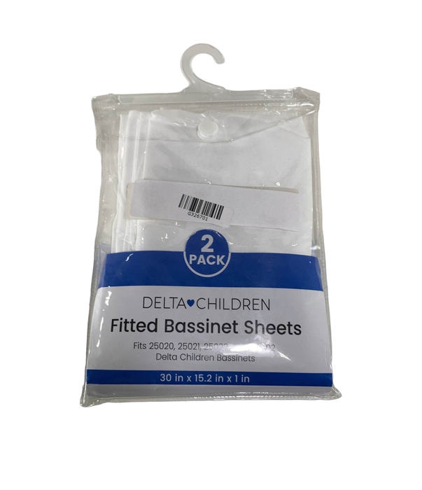 Shop Delta Children Bassinet Sheets, 2 Pack at Goodbuygears