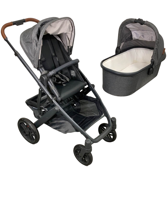 Shop UPPAbaby VISTA V2 Stroller, Greyson (Charcoal Melange), 2021 at Goodbuygears