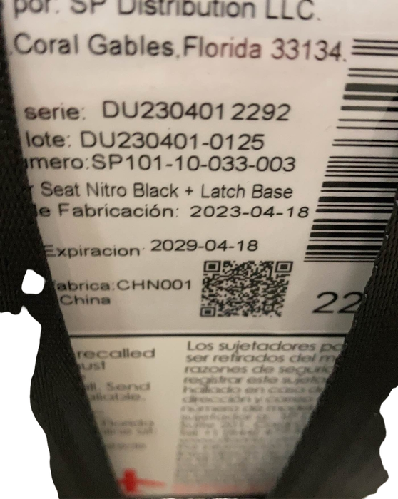 Shop Doona Infant Car Seat & Stroller Combo, Nitro Black, 2023 at Goodbuygears