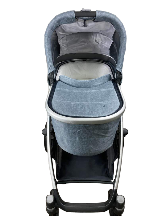 Shop UPPAbaby VISTA V2 Stroller, Bassinet and Frame Only, Gregory (Blue Melange), 2020 at Goodbuygears