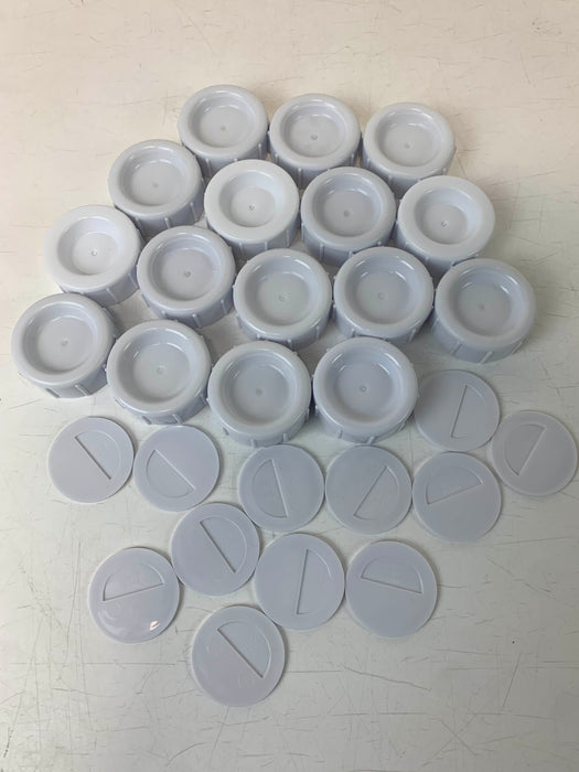 used Dr. Brown's Natural Flow Disks and Travel Caps