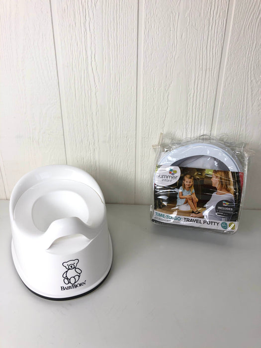 used BUNDLE Potty Training Items