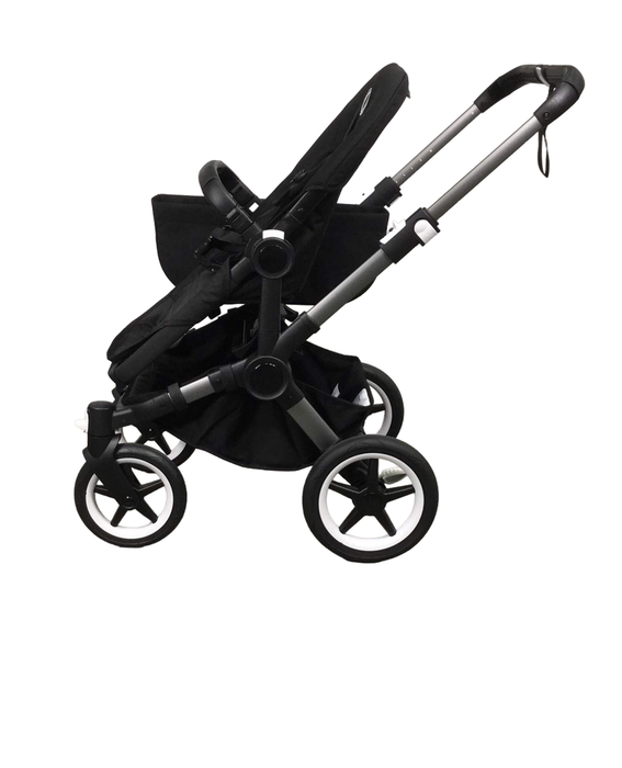 Shop Bugaboo Donkey 5 Mono Stroller, Black, 2023, Midnight Black, without Canopy at Goodbuygears