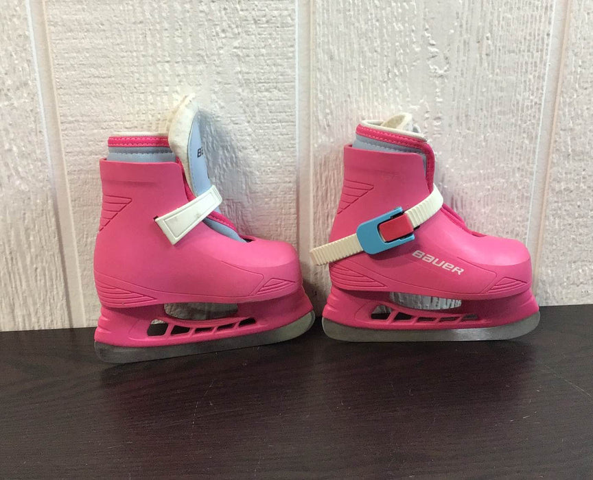 secondhand Bauer Youth Recreational Ice Skates