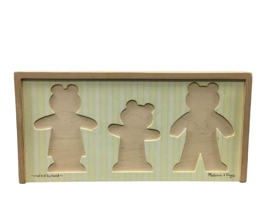 secondhand Melissa & Doug Mix And Match Bear Family Dress Up