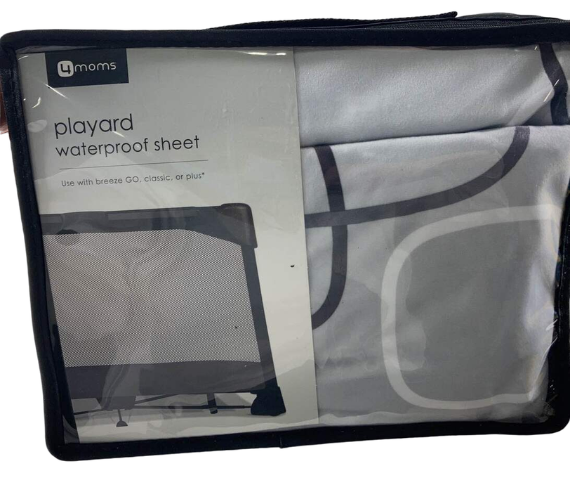 Shop 4moms Breeze Waterproof Playard Sheet, Silver at Goodbuygears