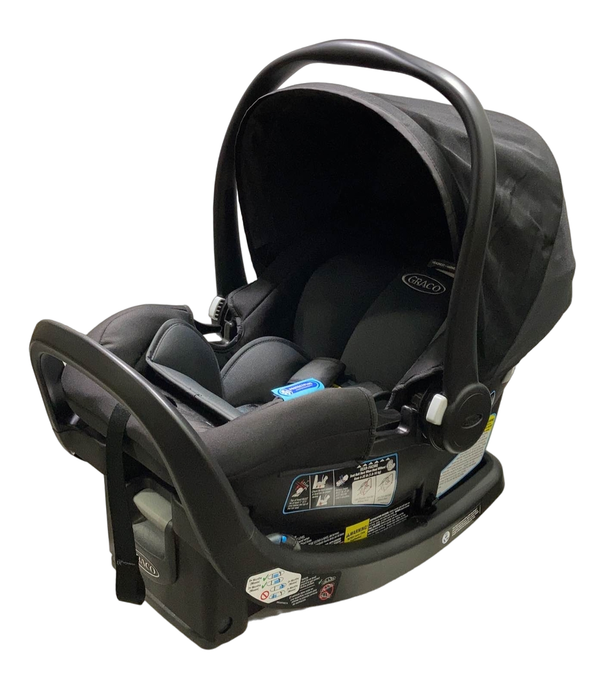 Shop Graco SnugRide SnugFit 35 Infant Car Seat, 2021, Gotham at Goodbuygears