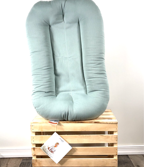 Shop Snuggle Me Organic Infant Lounger, Slate at Goodbuygears