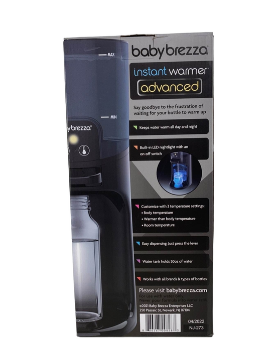 Shop Baby Brezza Instant Warmer Advanced, Black at Goodbuygears