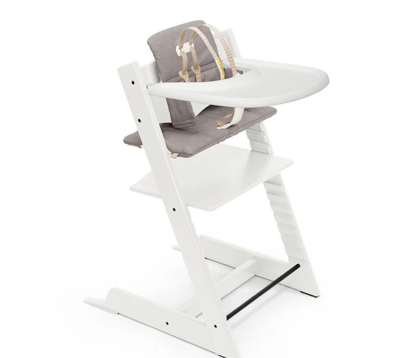 Shop Stokke Tripp Trapp Complete High Chair, White, Nordic Grey, 1 at Goodbuygears