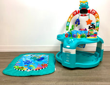used Baby Einstein 2-in-1 Lights & Sea Activity Gym & Saucer