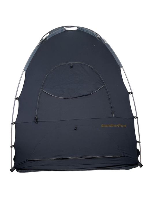 Shop SlumberPod 3.0 Sleep Canopy, Black with Grey Accents at Goodbuygears