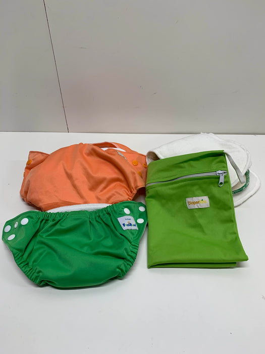 used BUNDLE Cloth Diapers