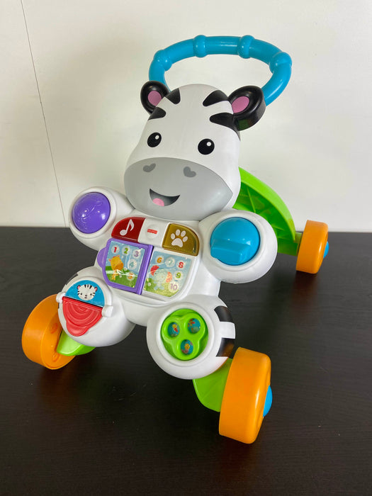 used Fisher Price Learn With Me Zebra Walker