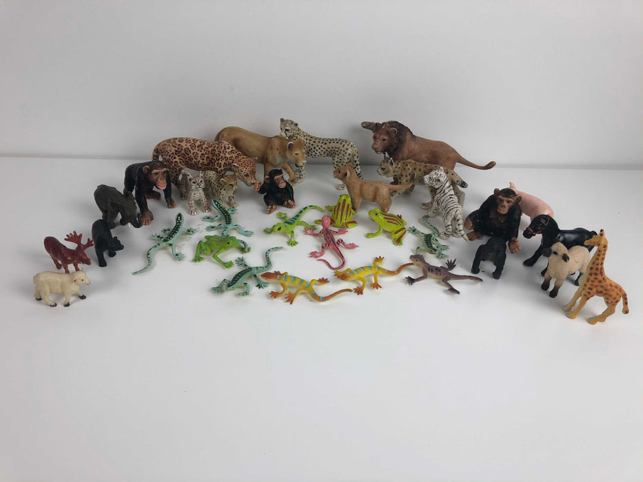 used BUNDLE Plastic Animals