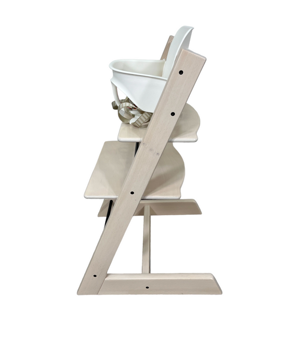 Shop Stokke Tripp Trapp Complete High Chair, Whitewash, Nordic Grey, 1 at Goodbuygears