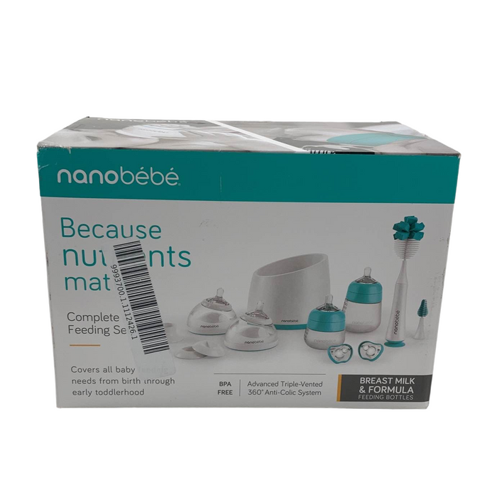 Shop Nanobébé Complete Feeding Set, Teal at Goodbuygears