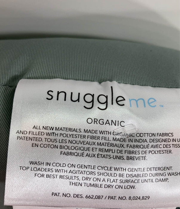 Shop Snuggle Me Organic Sensory Infant Lounger, Slate at Goodbuygears