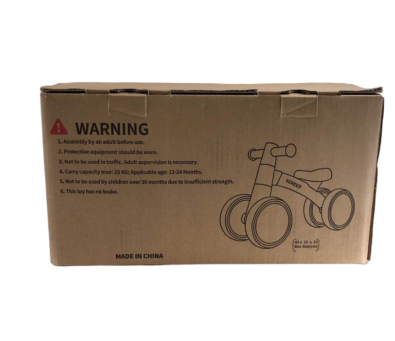 secondhand Sereed Baby Balance Bike, Orange