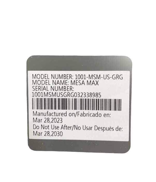 Shop UPPAbaby MESA MAX Infant Car Seat and Base, 2023, Gregory Blue Melange at Goodbuygears