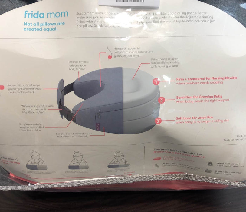 Shop Frida Mom Adjustable Nursing Pillow, Gray at Goodbuygears