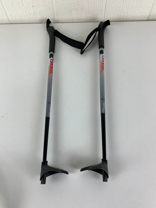 secondhand White Woods Snowman Skis