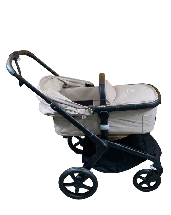 Shop Bugaboo Fox 5 Stroller, 2023, Black Frame, Desert Taupe at Goodbuygears