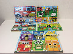 used Melissa & Doug Puzzle Bundle