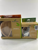 used Avanchy Bamboo Starter Kit, Spoons, White