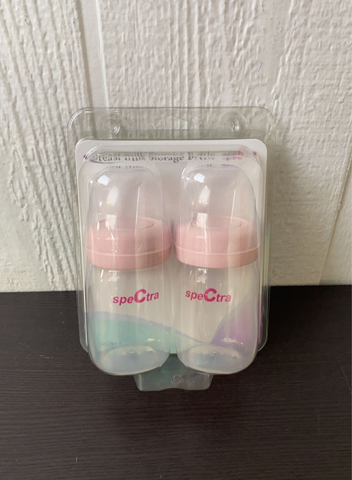 used Spectra Baby 5oz Breastmilk Storage 2 Pack