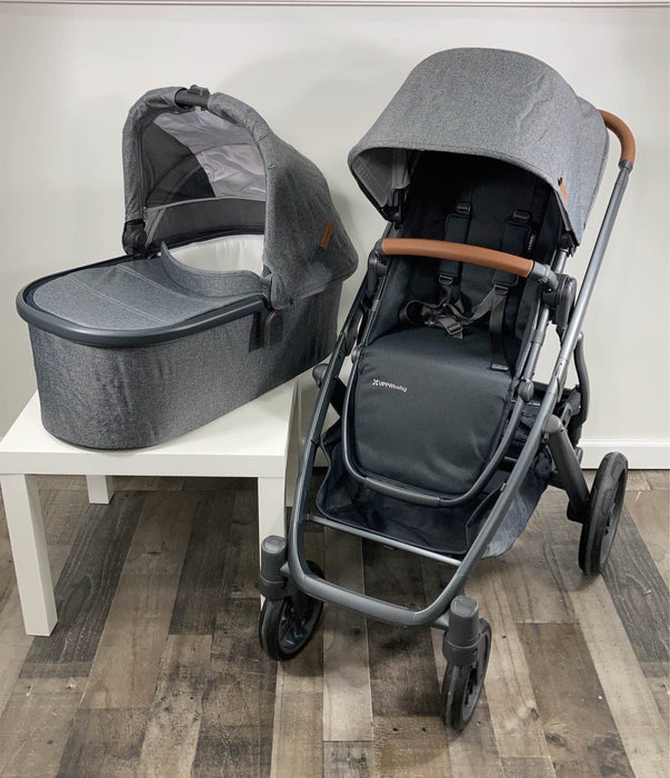 Shop UPPAbaby VISTA V2 Stroller, Greyson (Charcoal Melange), 2021 at Goodbuygears