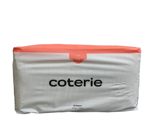 Shop Coterie Size 1 Diapers, 33 Count at Goodbuygears