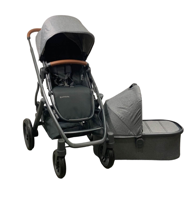 Shop UPPAbaby VISTA V2 Stroller, 2022, Greyson (Charcoal Melange) at Goodbuygears