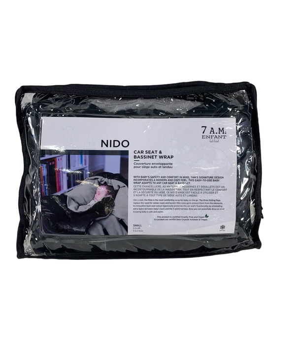 Shop 7 A.M. Enfant Nido, Black, Small (0-6 months) at Goodbuygears