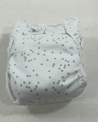 used Smart Nappy NextGen Hybrid Cloth Diaper Cover, Size 3 12-25 lbs Grey Confetti